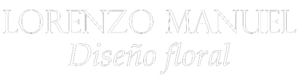 Logo Lorenzo Manuel, Diseño Floral